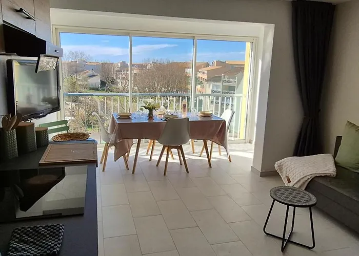 Sopraland 514, T2 Pour 5 Pers, Piscine, Petite Vue Agde