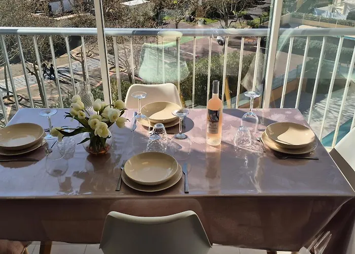 Sopraland 514, T2 Pour 5 Pers, Piscine, Petite Vue Apartman Agde